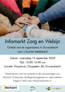Flyer van informatiemarkt Duivendrecht