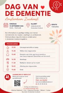 flyer Dag van de dementie Zuidoost 15-09-2026